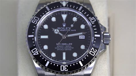 rolex sd4000 size|Rolex sea dweller.